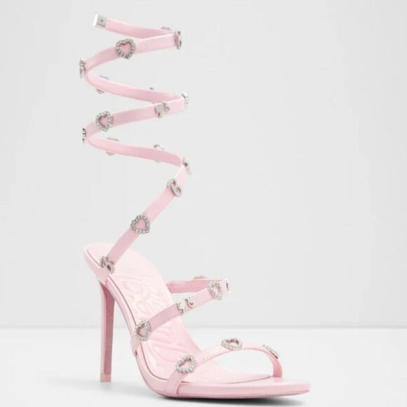 BRAND NEW BARBIE& ALDO SERENE ANKLE STRAP PLAFORM SANDAL - Picture 4 of 16